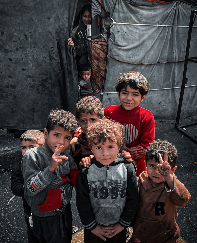 Kids from Gaza